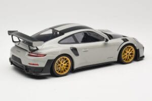 Porsche 911 991.2 GT2 RS Chalk Weissach Package Goldene Felgen Minichamps 1:18 155068304 Metall – Bild 2 von 6