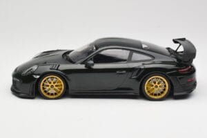 Porsche 911 991.2 GT2 RS Grün Weissach Package Goldene Felgen Minichamps 1:18 155068306 Metall – Bild 3 von 6