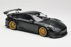 Porsche 911 991.2 GT2 RS Grün Weissach Package Goldene Felgen Minichamps 1:18 155068306 Metall – Bild 4 von 6