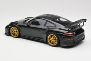 Porsche 911 991.2 GT2 RS Grün Weissach Package Goldene Felgen Minichamps 1:18 155068306 Metall – Bild 5 von 6