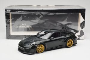 Porsche 911 991.2 GT2 RS Grün Weissach Package Goldene Felgen Minichamps 1:18 155068306 Metall – Bild 6 von 6