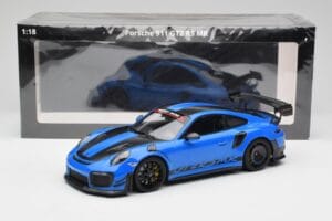 Porsche 911 991.2 GT2 RS MR Racing Blau Minichamps 1:18 MR-911-GT2RS-1806 Metall – Bild 6 von 6