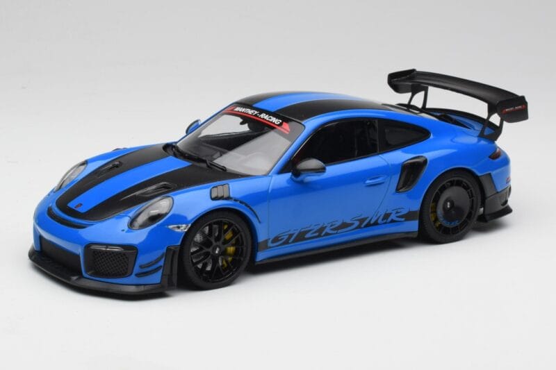 Porsche 911 991.2 GT2 RS MR Racing Blau Minichamps 1:18 MR-911-GT2RS-1806 Metall