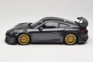 Porsche 911 991.2 GT2 RS Weissach Package Purple Metallic Mit Goldenen Magnesium-Felgen Minichamps 1:18 153068322 Metall – Bild 3 von 6