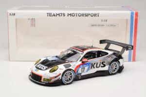 Porsche 911 991.2 GT3 R #17 Kues Team 75 Bernhard M. Christensen / K. Cairoli 24 Hours of Nurburgring 2018 Minichamps 1:18 15 – Bild 6 von 6