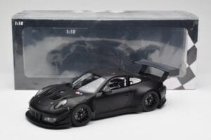Porsche 911 991.2 GT3 R Matte Black Minichamps 1:18 155186901 Metall – Bild 6 von 6