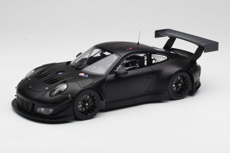 Porsche 911 991.2 GT3 R Matte Black Minichamps 1:18 155186901 Metall