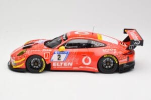 Porsche 911 991.2 GT3 R #2 Team Gigaspeed S. Bockmann 24 Hours of Nürburgring 2018 Minichamps 1:18 155186902 Metall – Bild 3 von 6