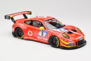 Porsche 911 991.2 GT3 R #2 Team Gigaspeed S. Bockmann 24 Hours of Nürburgring 2018 Minichamps 1:18 155186902 Metall – Bild 4 von 6