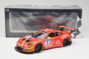 Porsche 911 991.2 GT3 R #2 Team Gigaspeed S. Bockmann 24 Hours of Nürburgring 2018 Minichamps 1:18 155186902 Metall – Bild 6 von 6