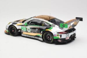 Porsche 911 991.2 GT3 R #28 Alegra Motorsports D. de Quesada / M. Morad Class Winners 24 Hours of Daytona 2017 Minichamps 1:1 – Bild 5 von 6