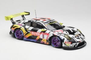 Porsche 911 991.2 GT3 R #8 Iron Force Ring Police 24 Hours Nürburgring 2019 Minichamps 1:18 153196088 Metall – Bild 4 von 6
