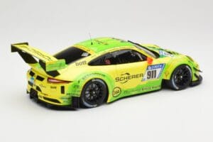 Porsche 911 991.2 GT3 R #911 Manthey Racing R. Dumas / F. Makowiecki 24 Hours of Nürburgring 2017 Minichamps 1:18 155176911 M – Bild 2 von 6
