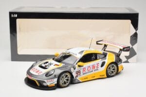 Porsche 911 991.2 GT3 R #99 Rowe Racing D. Olsen / M. Campbell 24 Hours of Spa 2019 Minichamps 1:18 155196099 Metall – Bild 6 von 6