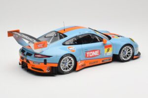 Porsche 911 991.2 GT3 R Pacific Gulf Racing #9 J. Lammers / K. Miura Super GT 300 Series 2017 Minichamps 1:18 155176909 Metal – Bild 2 von 6