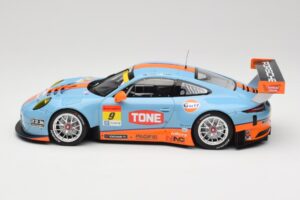 Porsche 911 991.2 GT3 R Pacific Gulf Racing #9 J. Lammers / K. Miura Super GT 300 Series 2017 Minichamps 1:18 155176909 Metal – Bild 3 von 6