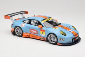 Porsche 911 991.2 GT3 R Pacific Gulf Racing #9 J. Lammers / K. Miura Super GT 300 Series 2017 Minichamps 1:18 155176909 Metal – Bild 4 von 6
