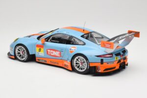 Porsche 911 991.2 GT3 R Pacific Gulf Racing #9 J. Lammers / K. Miura Super GT 300 Series 2017 Minichamps 1:18 155176909 Metal – Bild 5 von 6