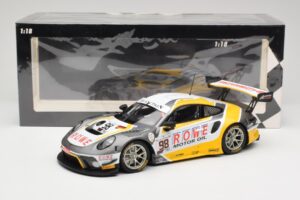 Porsche 911 991.2 GT3 R Rowe Racing #98 N. Muller / R. Dumas / M. Jaminet 24 Hours of Spa 2019 Minichamps 1:18 155196098 Meta – Bild 6 von 6