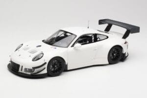 Porsche 911 991.2 GT3 R Weiss mit Schwarzen Rädern Minichamps 1:18 155186900 Metall