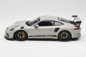 Porsche 911 991.2 GT3 RS Chalk Wording Schwarze Felgen Minichamps 1:18 153068230 Metall – Bild 3 von 6