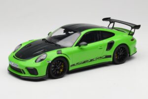 Porsche 911 991.2 GT3 RS Weissach Package Grün Minichamps 1:18 153068233 Metall