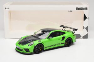Porsche 911 991.2 GT3 RS Weissach Package Grün Minichamps 1:18 153068233 Metall – Bild 6 von 6