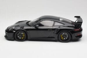 Porsche 911 991.2 GT3 RS Weissach Package Schwarz & Schwarze Räder Minichamps 1:18 153068228 Metall – Bild 3 von 6