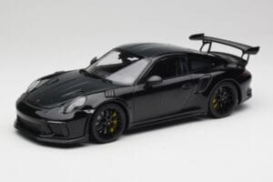 Porsche 911 991.2 GT3 RS Weissach Package Schwarz & Schwarze Räder Minichamps 1:18 153068228 Metall