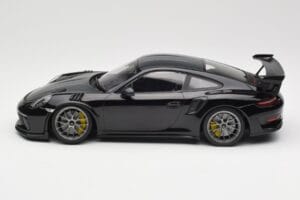 Porsche 911 991.2 GT3 RS Weissach Package Schwarz Silberne Magnesium Felgen Minichamps 1:18 153068229 Metall – Bild 3 von 6