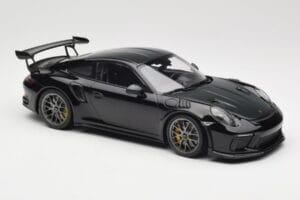 Porsche 911 991.2 GT3 RS Weissach Package Schwarz Silberne Magnesium Felgen Minichamps 1:18 153068229 Metall – Bild 4 von 6