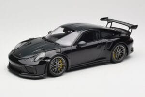 Porsche 911 991.2 GT3 RS Weissach Package Schwarz Silberne Magnesium Felgen Minichamps 1:18 153068229 Metall