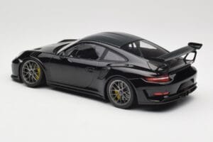 Porsche 911 991.2 GT3 RS Weissach Package Schwarz Silberne Magnesium Felgen Minichamps 1:18 153068229 Metall – Bild 5 von 6