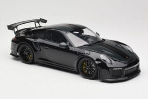 Porsche 911 991.2 GT3 RS Weissach Package Schwarz Mit Schwarzen Felgen Minichamps 1:18 153068321 Metall – Bild 4 von 6