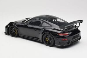 Porsche 911 991.2 GT3 RS Weissach Package Schwarz Mit Schwarzen Felgen Minichamps 1:18 153068321 Metall – Bild 5 von 6