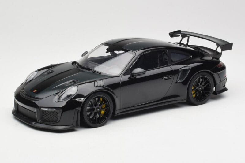 Porsche 911 991.2 GT3 RS Weissach Package Schwarz Mit Schwarzen Felgen Minichamps 1:18 153068321 Metall