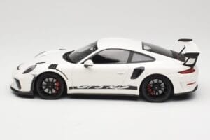 Porsche 911 991.2 GT3 RS Weiss mit Schwarzen Felgen Minichamps 1:18 155068224 Metall – Bild 3 von 6