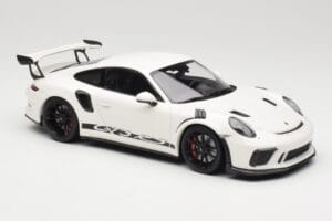 Porsche 911 991.2 GT3 RS Weiss mit Schwarzen Felgen Minichamps 1:18 155068224 Metall – Bild 4 von 6