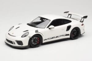 Porsche 911 991.2 GT3 RS Weiss mit Schwarzen Felgen Minichamps 1:18 155068224 Metall
