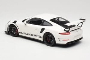 Porsche 911 991.2 GT3 RS Weiss mit Schwarzen Felgen Minichamps 1:18 155068224 Metall – Bild 5 von 6