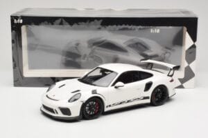 Porsche 911 991.2 GT3 RS Weiss mit Schwarzen Felgen Minichamps 1:18 155068224 Metall – Bild 6 von 6