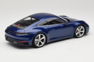 Porsche 911 992 Carrera 4S Blue Metallic Minichamps 1:18 153067327 Metall – Bild 2 von 6
