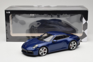 Porsche 911 992 Carrera 4S Blue Metallic Minichamps 1:18 153067327 Metall – Bild 6 von 6