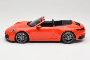 Porsche 911 992 Carrera 4S Cabriolet Orange Minichamps 1:18 155067334 Metall – Bild 3 von 6