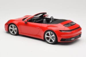 Porsche 911 992 Carrera 4S Cabriolet Rot Minichamps 1:18 155067331 Metall – Bild 5 von 6