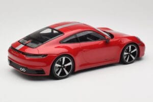Porsche 911 992 Carrera 4S Carmine Red Minichamps 1:18 155067326 Metall – Bild 2 von 6