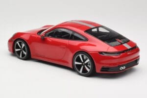 Porsche 911 992 Carrera 4S Carmine Red Minichamps 1:18 155067326 Metall – Bild 5 von 6