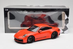 Porsche 911 992 Carrera 4S Lava Orange Minichamps 1:18 155067327 Metall – Bild 6 von 6