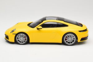 Porsche 911 992 Carrera 4S Gelb Minichamps 1:18 155067320 Metall – Bild 3 von 6