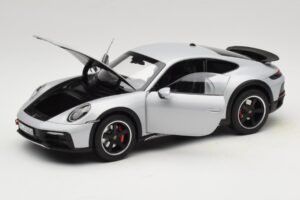 Porsche 911 992 Dakar Ice Grey Metallic Norev 1:18 187242 Metall – Bild 2 von 8